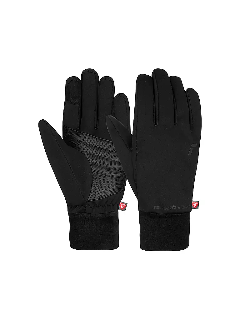 REUSCH | Herren Fleece Handschuhe Walk Stormbloxx Touch-Tec | schwarz