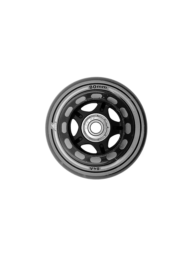 ROLLERBLADE | Rollen 80mm/SG7 Weheel/Bearing XT (8 Stk.) | transparent