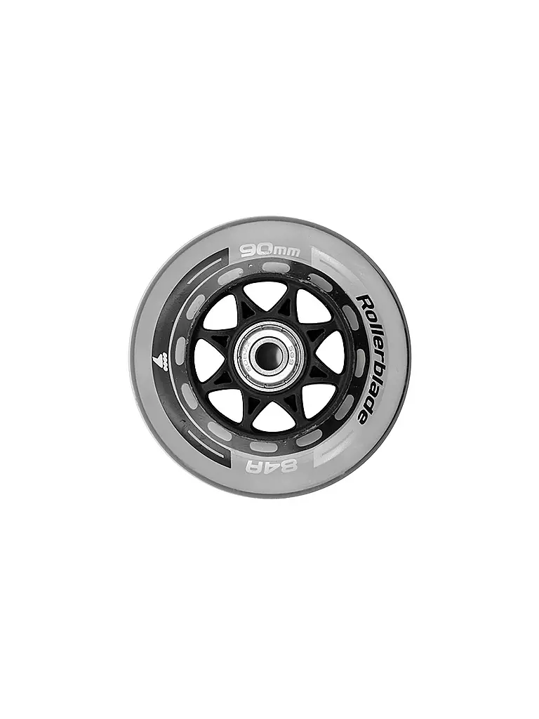 ROLLERBLADE | Rollen 90mm/SG9 Wheel/Bearing XT (8 Stk.) | transparent