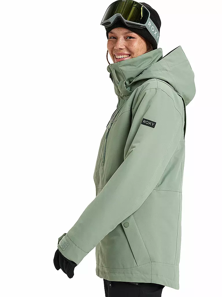 ROXY | Damen Snowboardjacke Presence Parka | hellgrün