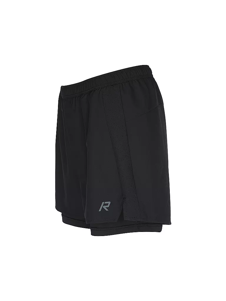 RUKKA |  Damen 2in1 Laufshort Makela | schwarz