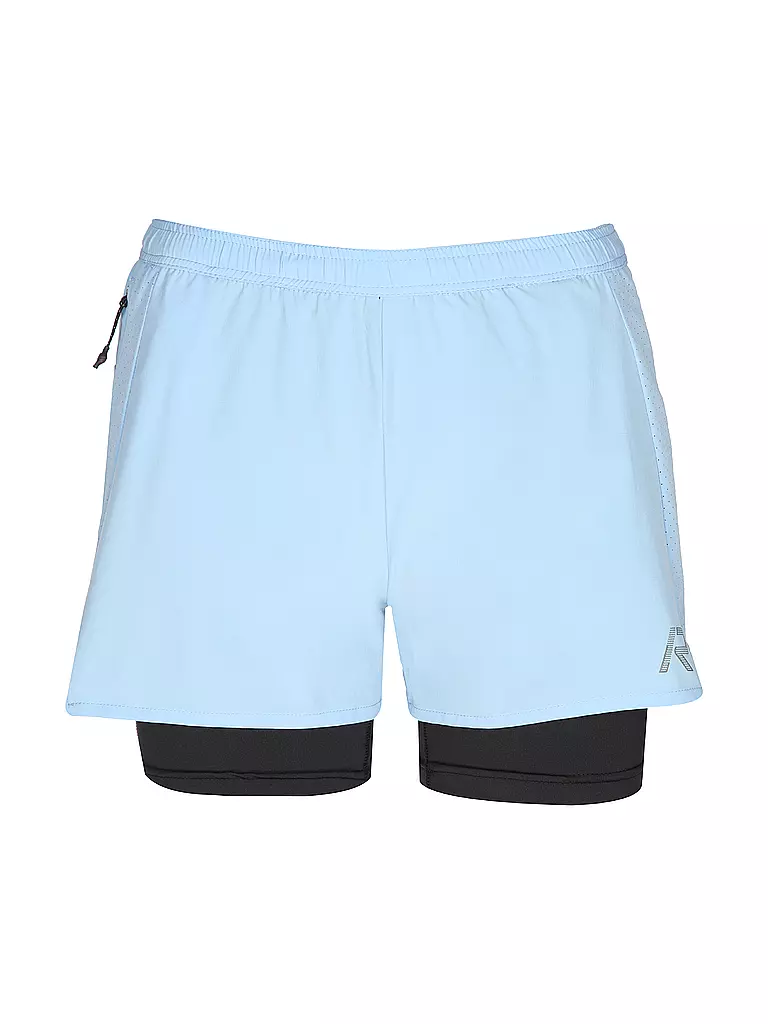 RUKKA | Damen 2in1 Laufshort Makela | hellblau