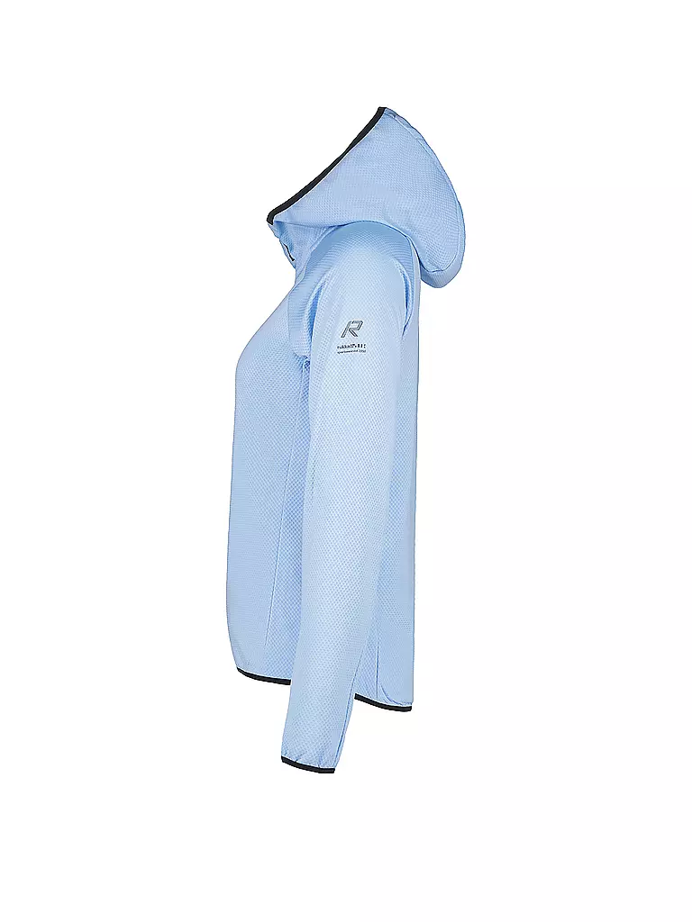 RUKKA | Damen Laufhoodie Maakala | hellblau