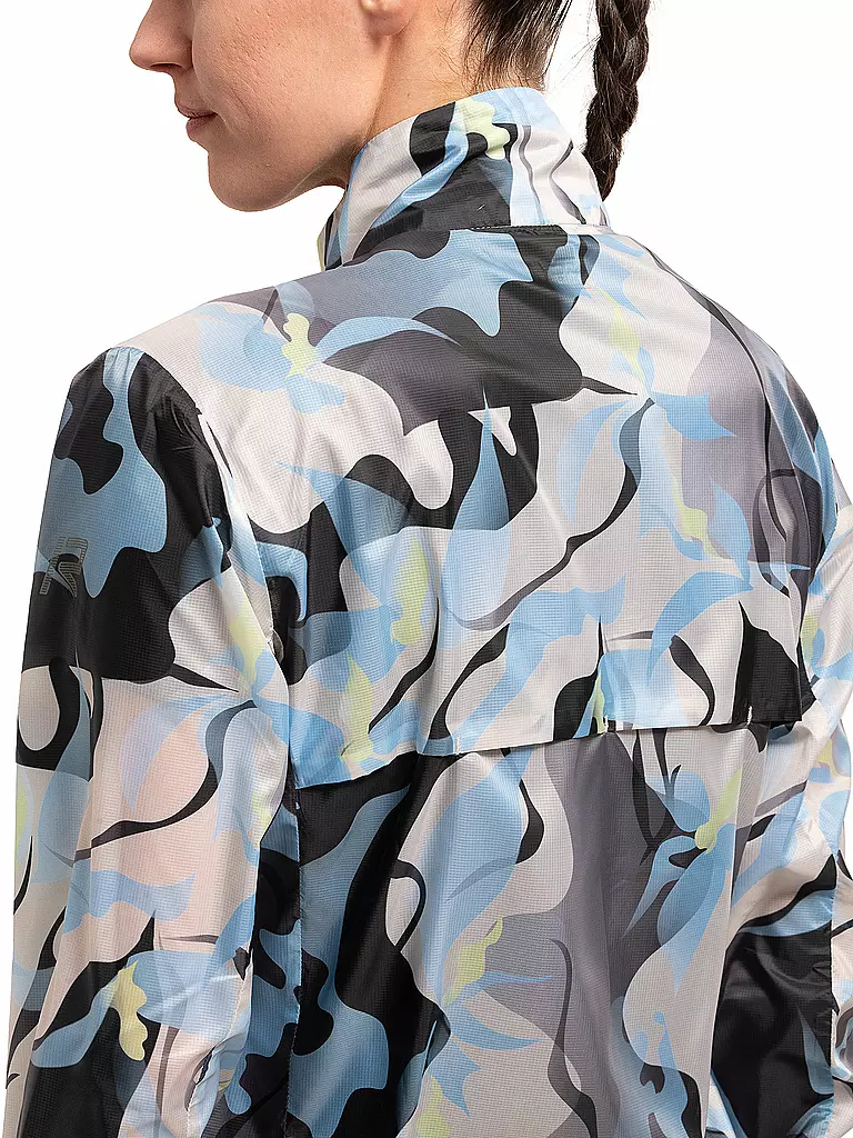 RUKKA | Damen Laufjacke Maile Print | bunt