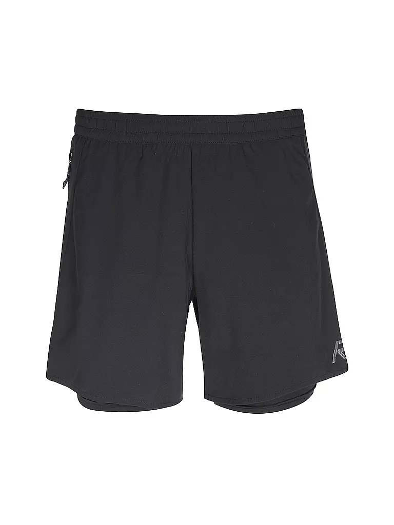 RUKKA | Herren 2in1 Laufshort Maaninka | schwarz