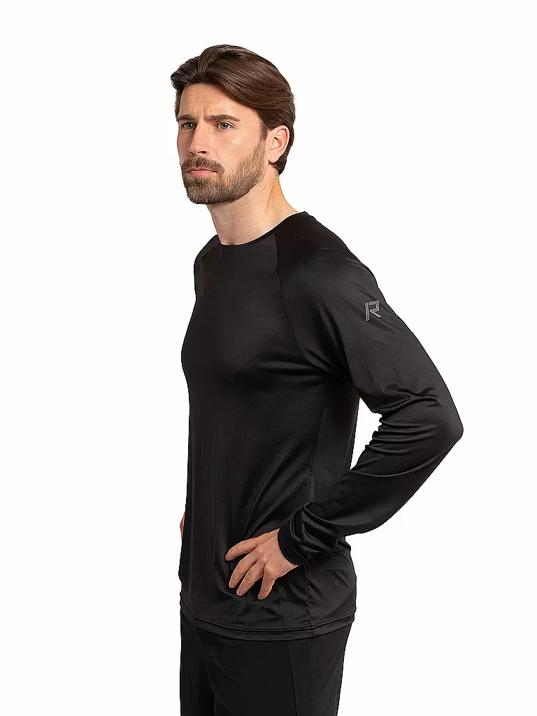 RUKKA | Herren Laufshirt Muosto | schwarz