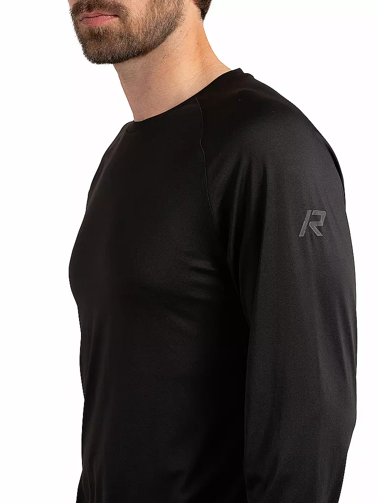 RUKKA | Herren Laufshirt Muosto | schwarz