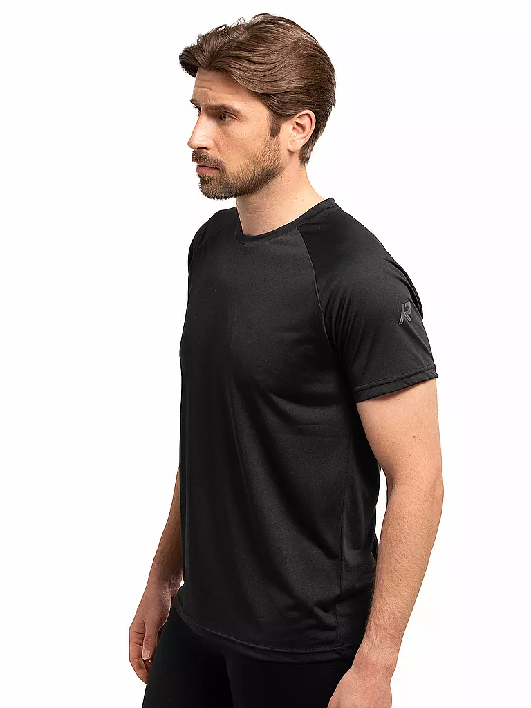 RUKKA | Herren Laufshirt Muukko | schwarz