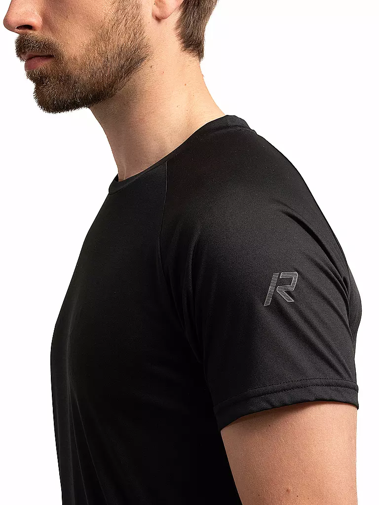 RUKKA | Herren Laufshirt Muukko | schwarz