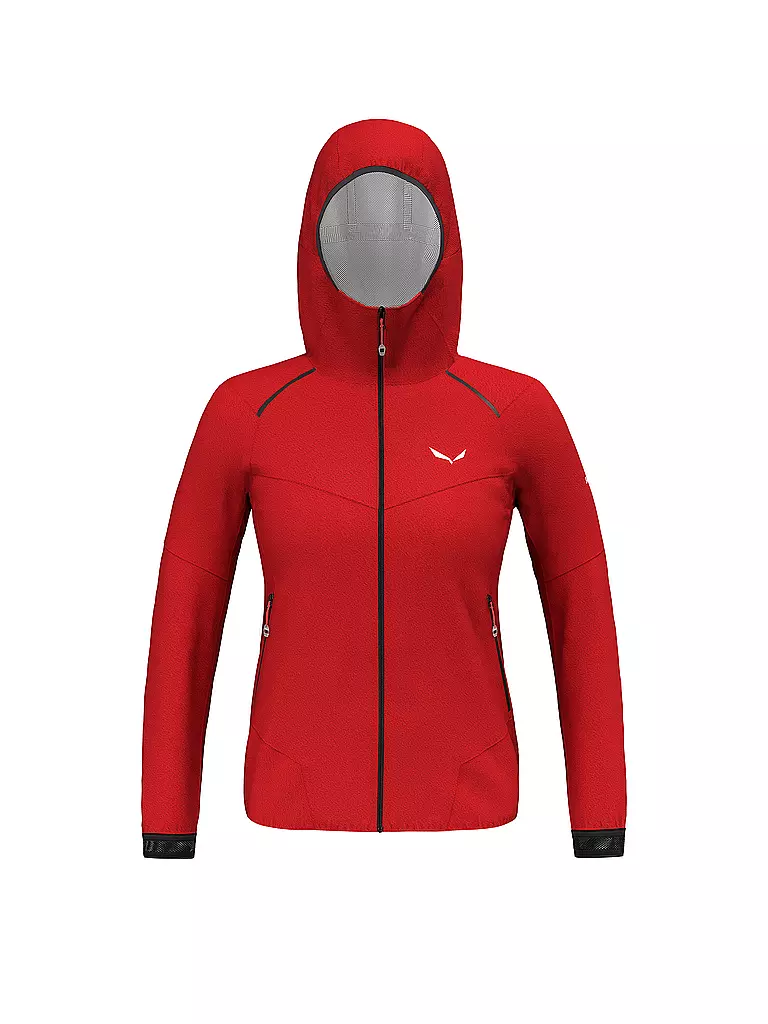 SALEWA | Damen Wanderjacke Pedroc 2.5L Powertex Light | rot