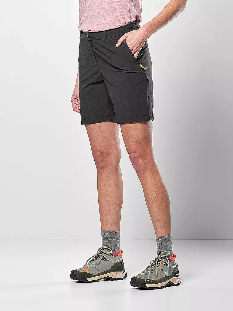 SALEWA | Damen Wandershort Puez Talvena Durastretch | schwarz