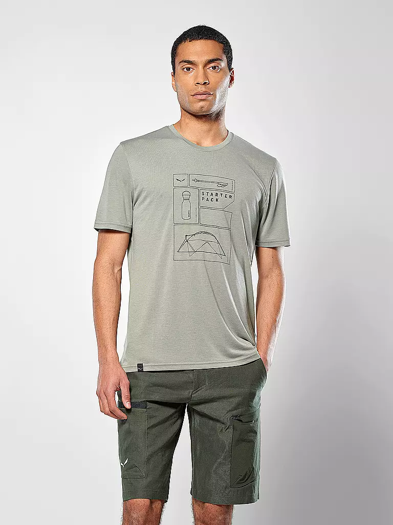 SALEWA | Herren Funktionsshirt Eagle Pack Dry | olive