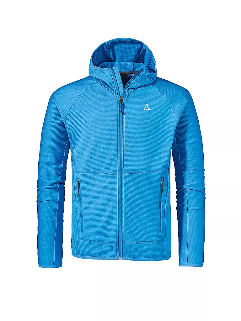 SCHÖFFEL | Herren Fleecejacke Cascata Hoodie | blau