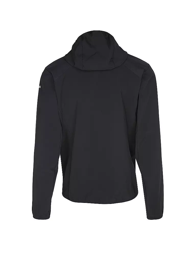 SCHÖFFEL | Herren Hybridjacke Blaueis Hoodie | schwarz