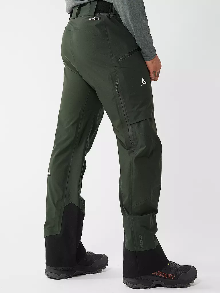 SCHÖFFEL | Herren Tourenhose Pizac Touren 3L | dunkelgrün