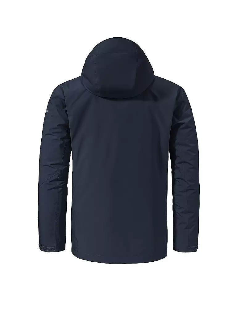 SCHÖFFEL | Herren Wanderjacke Tamina 3in1 Hoodie | dunkelblau