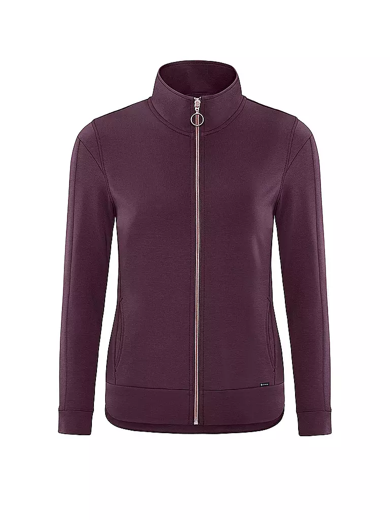 SCHNEIDER SPORTSWEAR | Damen Sweatjacke MALEAW | dunkelrot