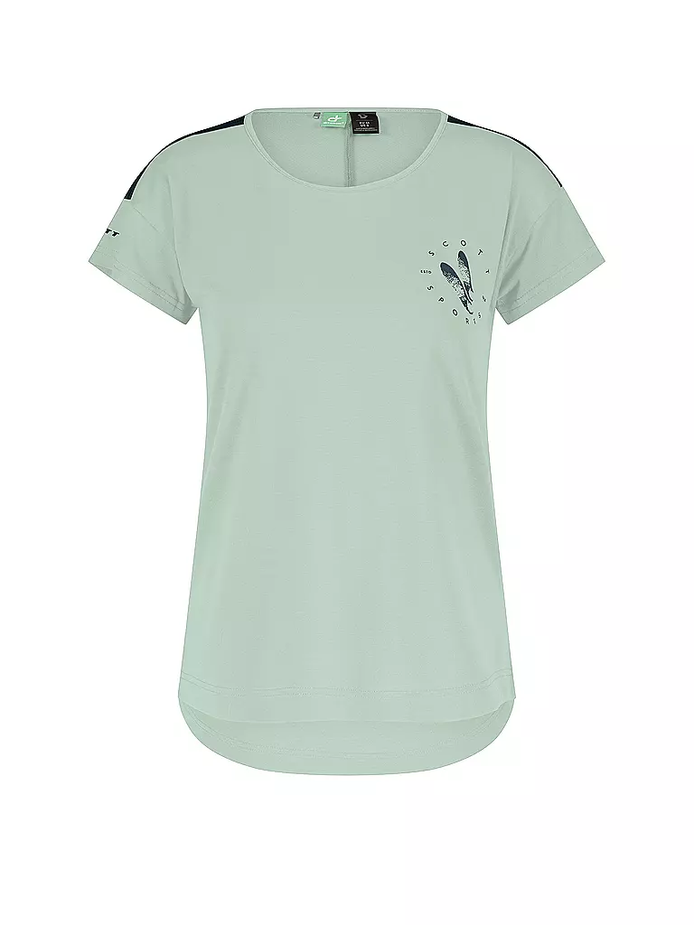 SCOTT | Damen Radshirt Trail Flow DRI SS | hellgrün