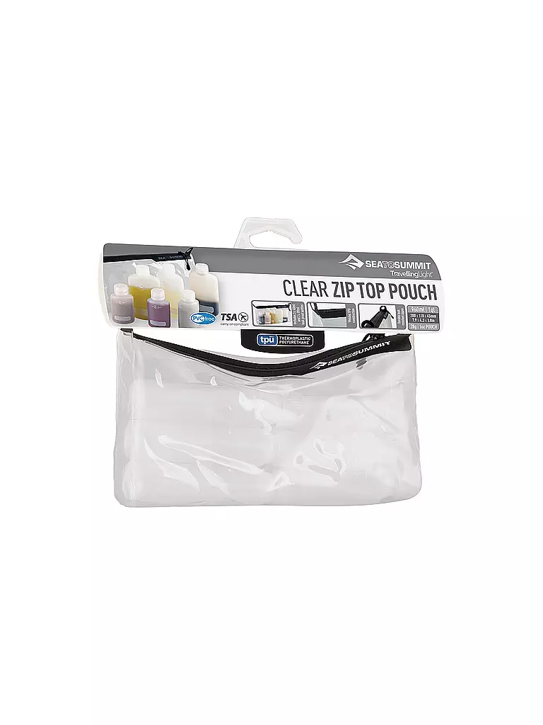 SEA TO SUMMIT | Beutel Clear Ziptop Pouch | transparent