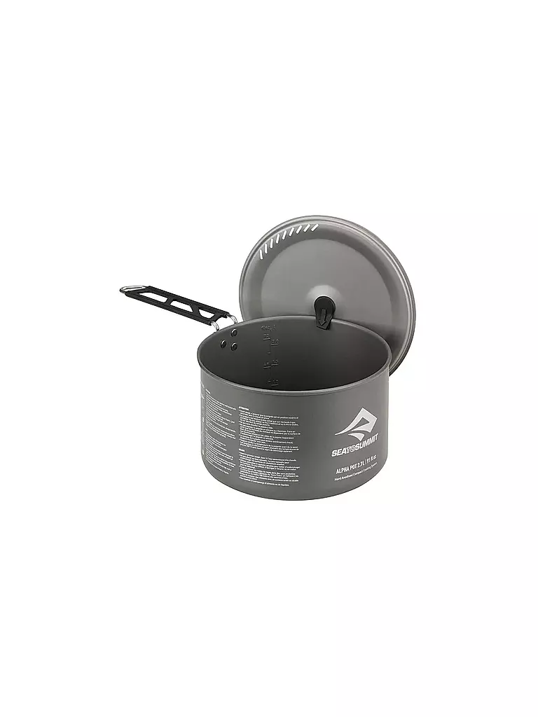 SEA TO SUMMIT | Camping Kochtopf Alpha Pot 1,9L | grau