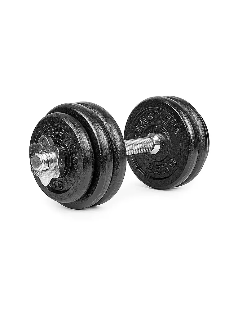 SIMPLY FIT | Kurzhantel Dumbell Set 15kg im Koffer | schwarz