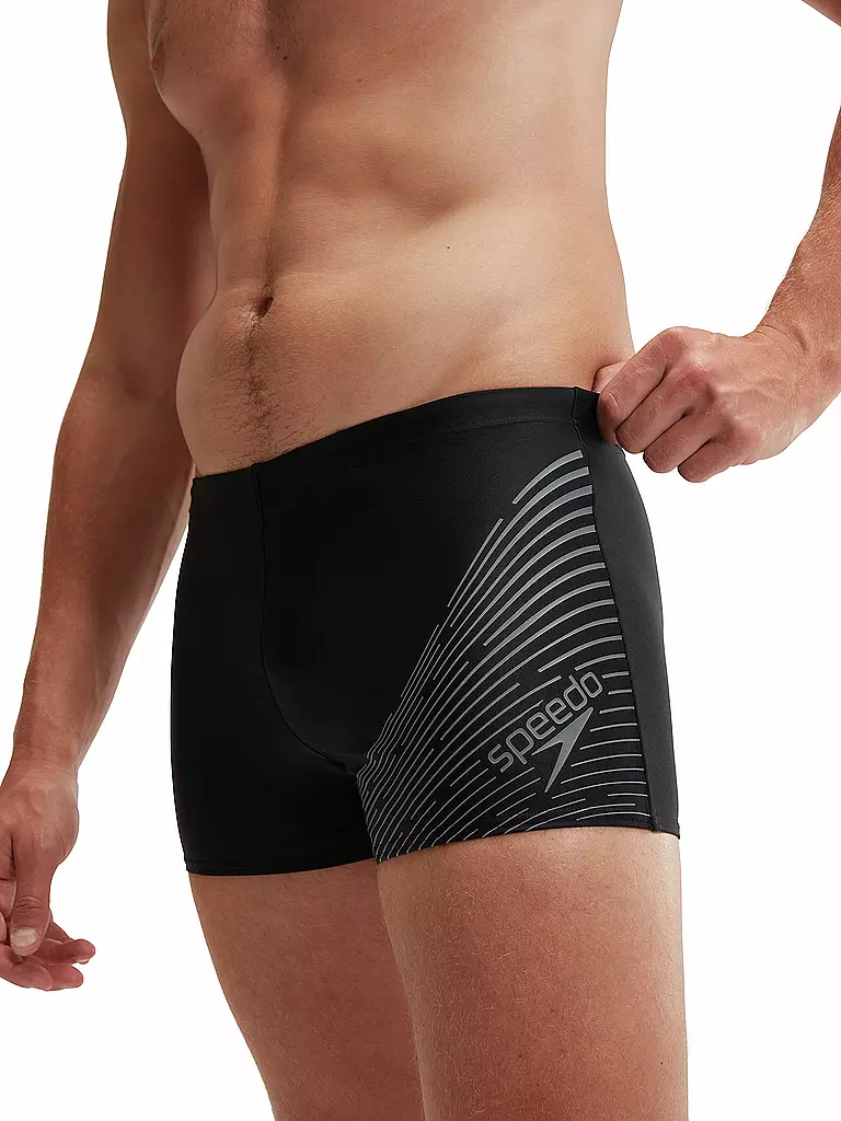 SPEEDO |  Herren Beinbadehose Medley Logo  | schwarz