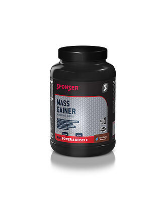 SPONSER | Mass Gainer Schokolade, 1200 g Dose