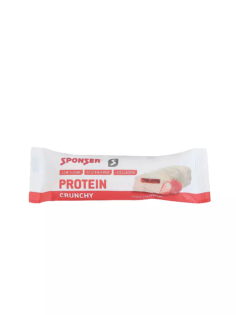 SPONSER | Proteinriegel Protein Crunchy Strawberry | bunt