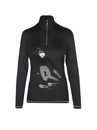 SPORTALM | Damen Unterzieh Zipshirt mit Motiv