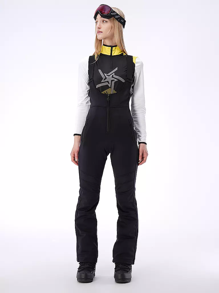 SPORTALM Damen Skihose mit verstellbaren Trägern schwarz