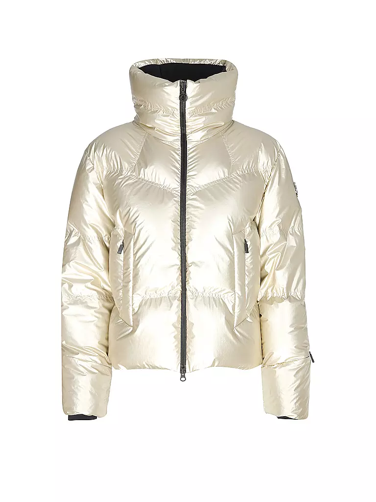 SPORTALM | Damen Ski Daunenjacke mit Kragen | gold