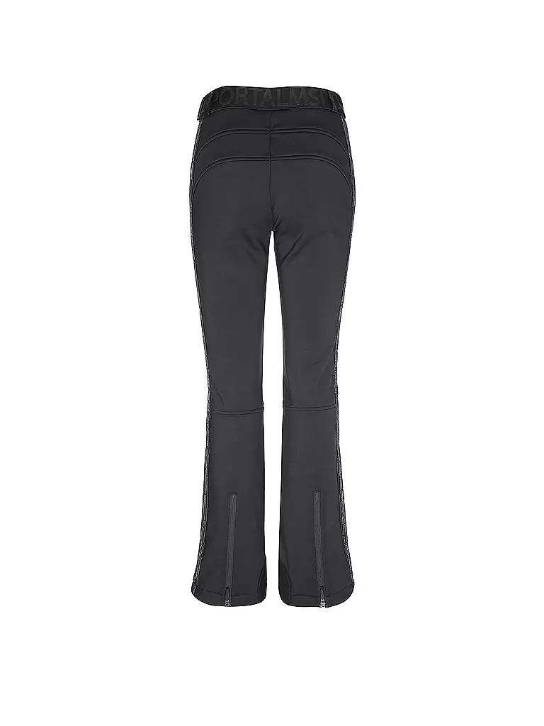 SPORTALM | Damen Ski Softshellhose | schwarz