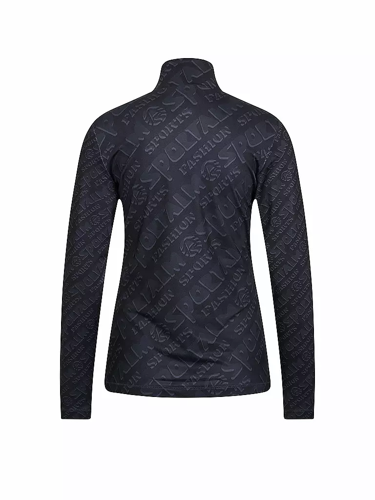 SPORTALM | Damen Ski Unterzieh Zipshirt | schwarz