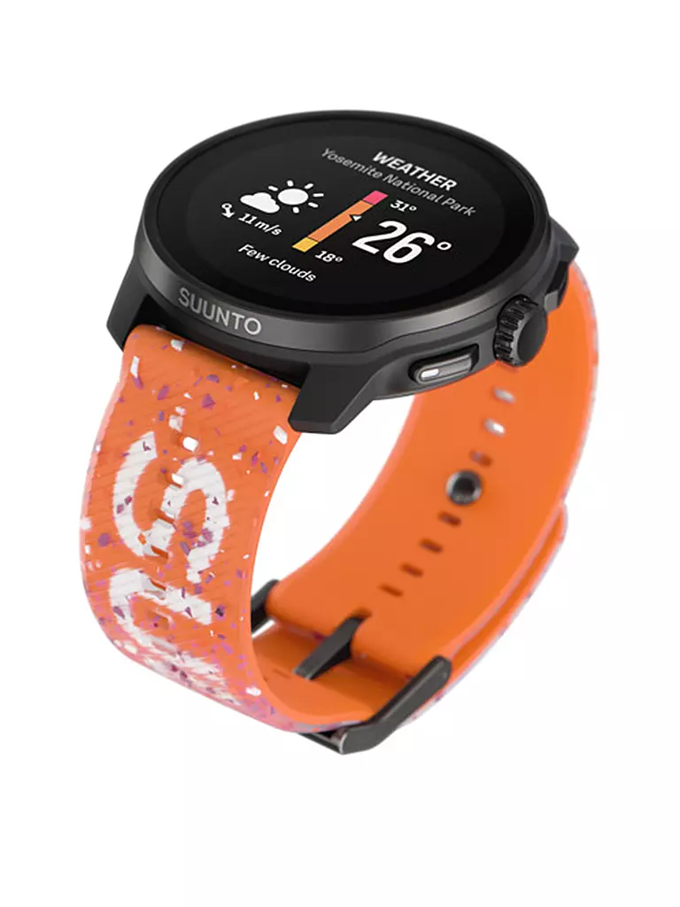 SUUNTO | GPS-Multisportuhr Suunto Race S Power Orange | schwarz