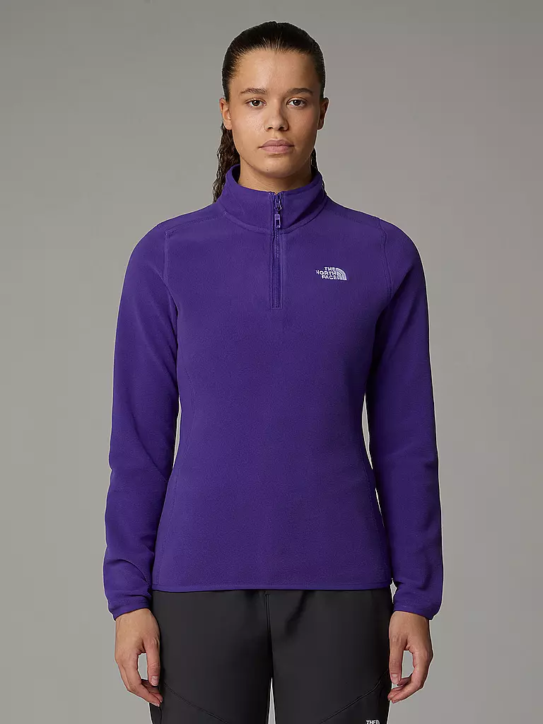 THE NORTH FACE | Damen Funktions Zipshirt Glacier 100 | lila