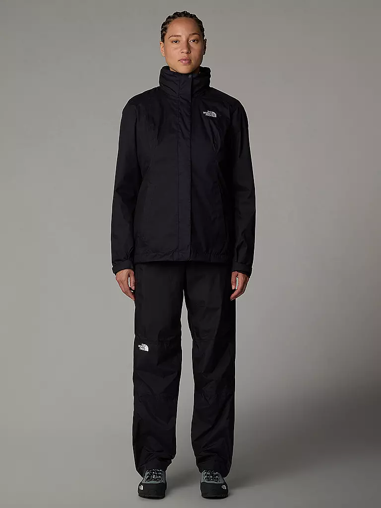 THE NORTH FACE | Damen Wanderjacke Evolve 2 Triclimate Hoodie | schwarz