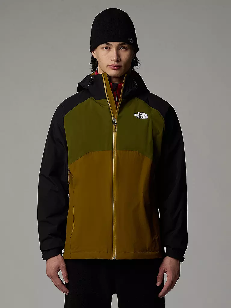 THE NORTH FACE | Herren Wanderjacke Stratos Hoodie | olive