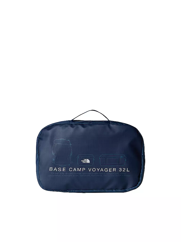 THE NORTH FACE | Reisetasche Base Camp Voyager Duffel 32L | dunkelblau