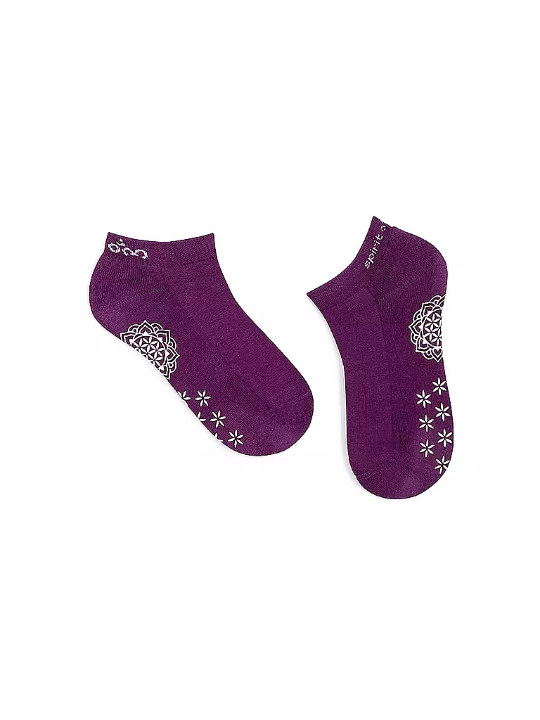 THE SPIRIT OF OM | Damen Socken Adhara | lila