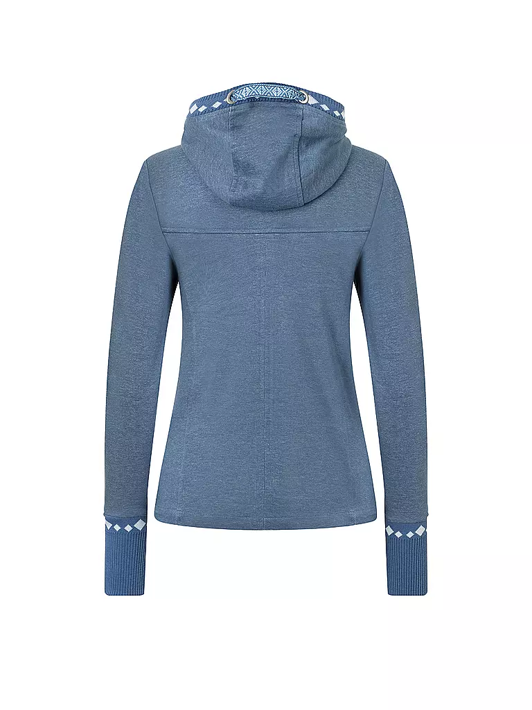 THE SPIRIT OF OM | Damen Yogajacke | hellblau