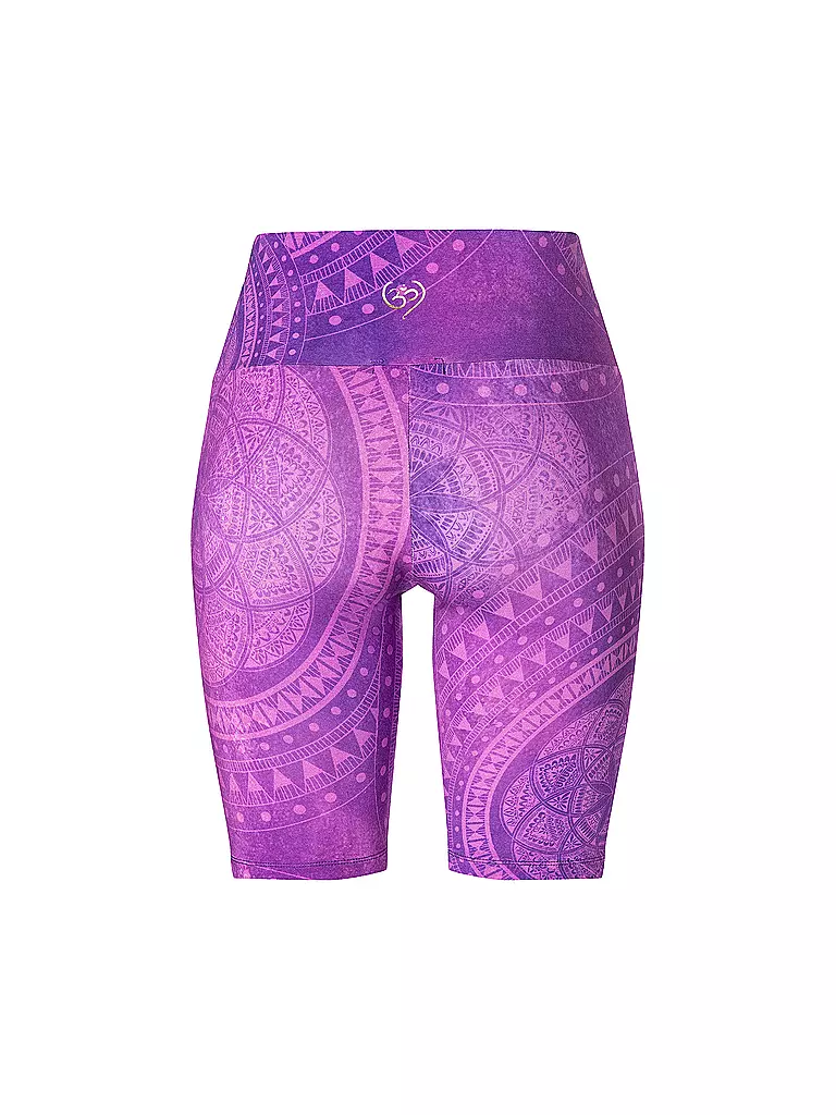 THE SPIRIT OF OM | Damen Yogashort Mabu Bhati Spirit | lila