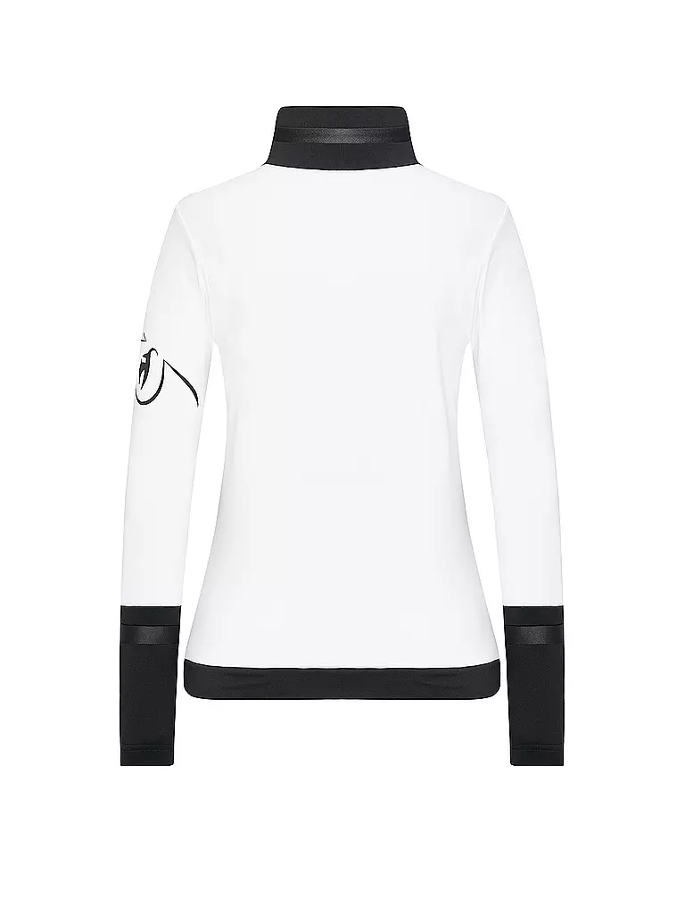 TONI SAILER | Damen Unterzieh Zipshirt Amie Gondola | weiss