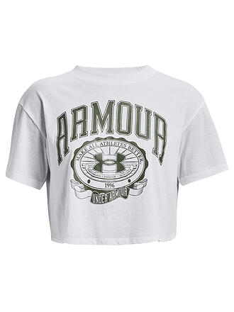 UNDER ARMOUR | Damen T-Shirt UA Collegiate Crop