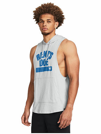 UNDER ARMOUR | Herren Sweater Project Rock Rents Due Sleeveless Hoodie