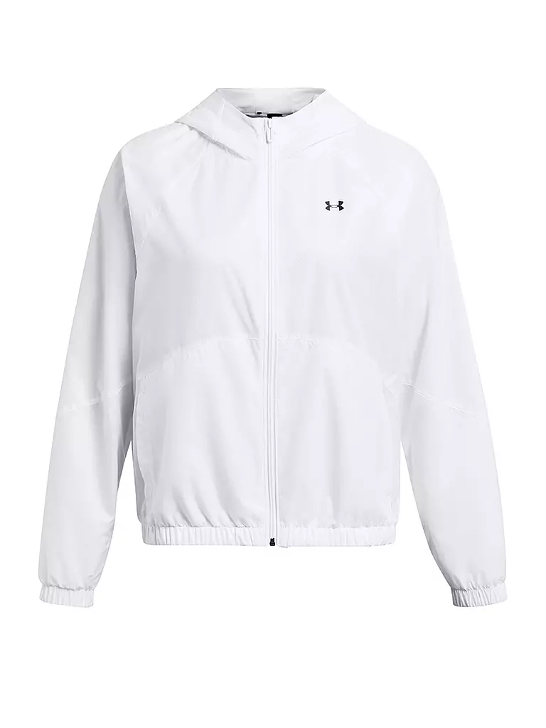 UNDER ARMOUR | Damen Fitnessjacke UA SportStyle Windbreaker | weiss