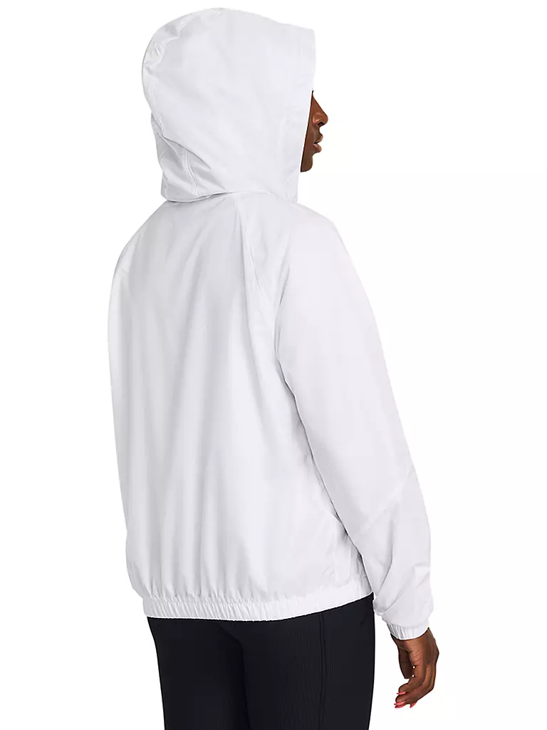 UNDER ARMOUR | Damen Fitnessjacke UA SportStyle Windbreaker | weiss