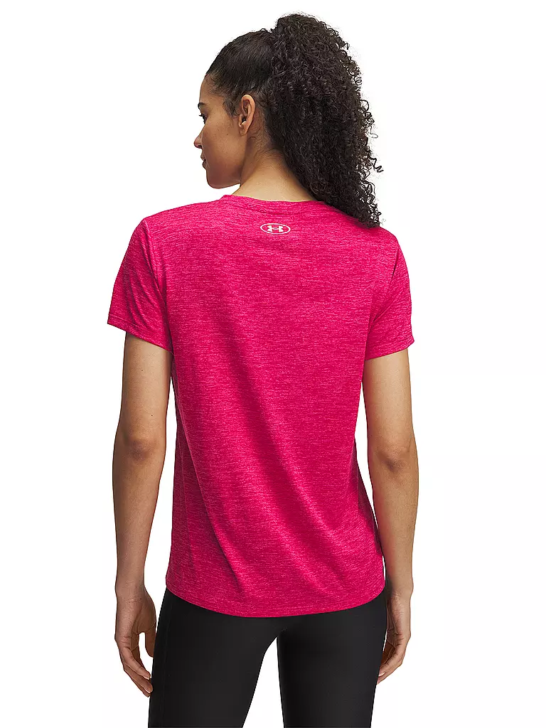 UNDER ARMOUR | Damen Fitnessshirt UA Tech™ Twist | rosa