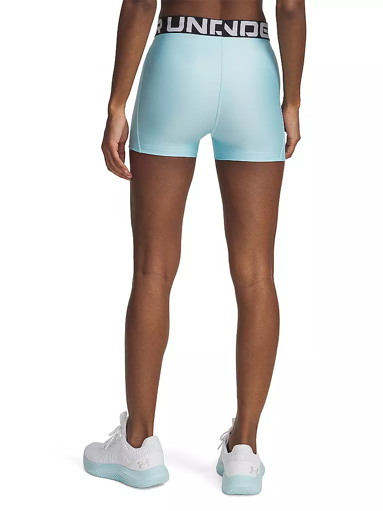 UNDER ARMOUR | Damen Fitnessshort HeatGear® | hellblau