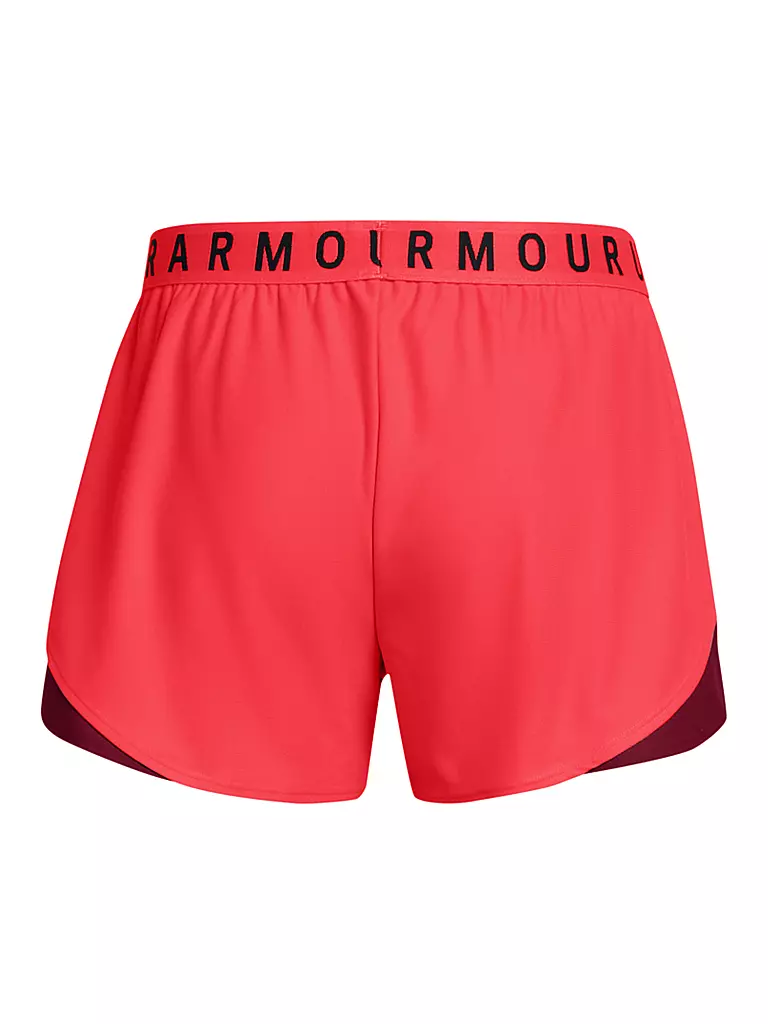 UNDER ARMOUR | Damen Fitnessshort UA Play Up 3.0 | rot