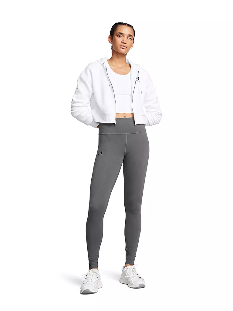 UNDER ARMOUR | Damen Legging UA Rival  | grau